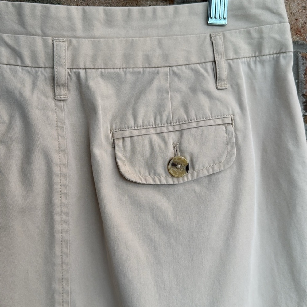 Banana Republic Factory khaki skirt, size 4 - Picture 3 of 8